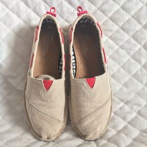 TOMS burlap classic alpargatas shoe
